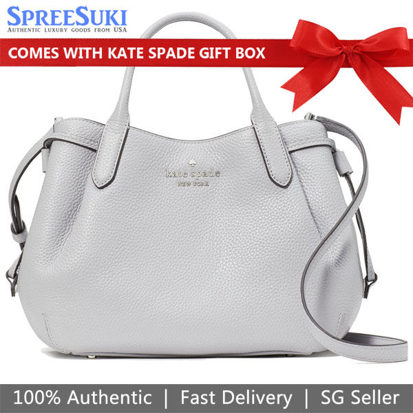 Kate Spade Handbag In Gift Box Pebble Leather Dumpling Small