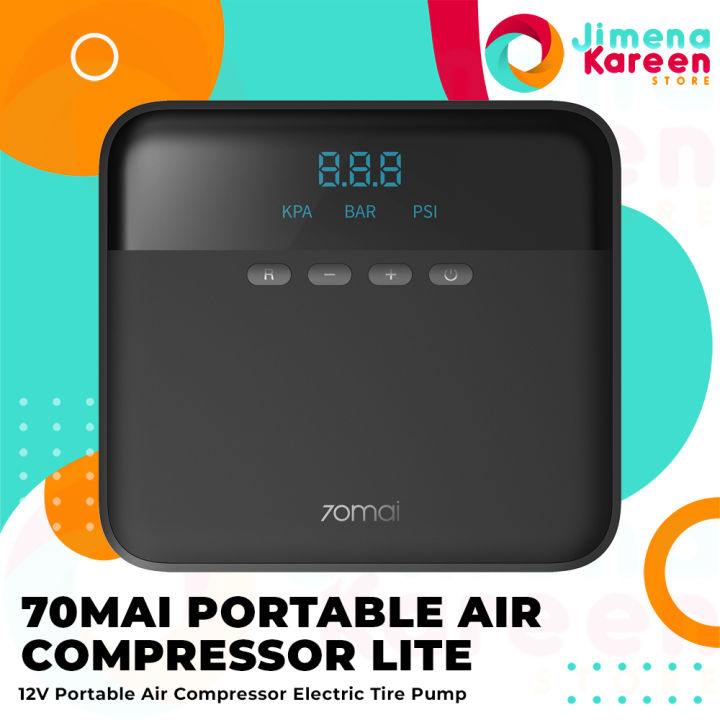 Compresseur D'air Portable 70Mai 12V - Pour Pneus Voiture, Vélo, Ballons