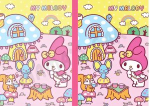 MY MELODY COLORING ACTIVITY BOOK 6 Sheets 24 Activities Waterproof Paper With 3 Crayons Loot Bag For Kids Gift Birthday 24 Fun Activities
