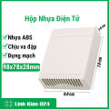 Hộp nhựa điện tử 98x78x28mm đựng bảng mạch điện kỹ thuật. 