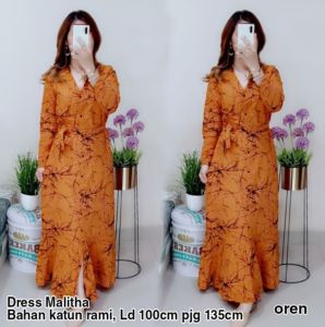 { THABITHA } MC / longdres malitha /dress korea style / longdress / baju kondangan / dress kondangan