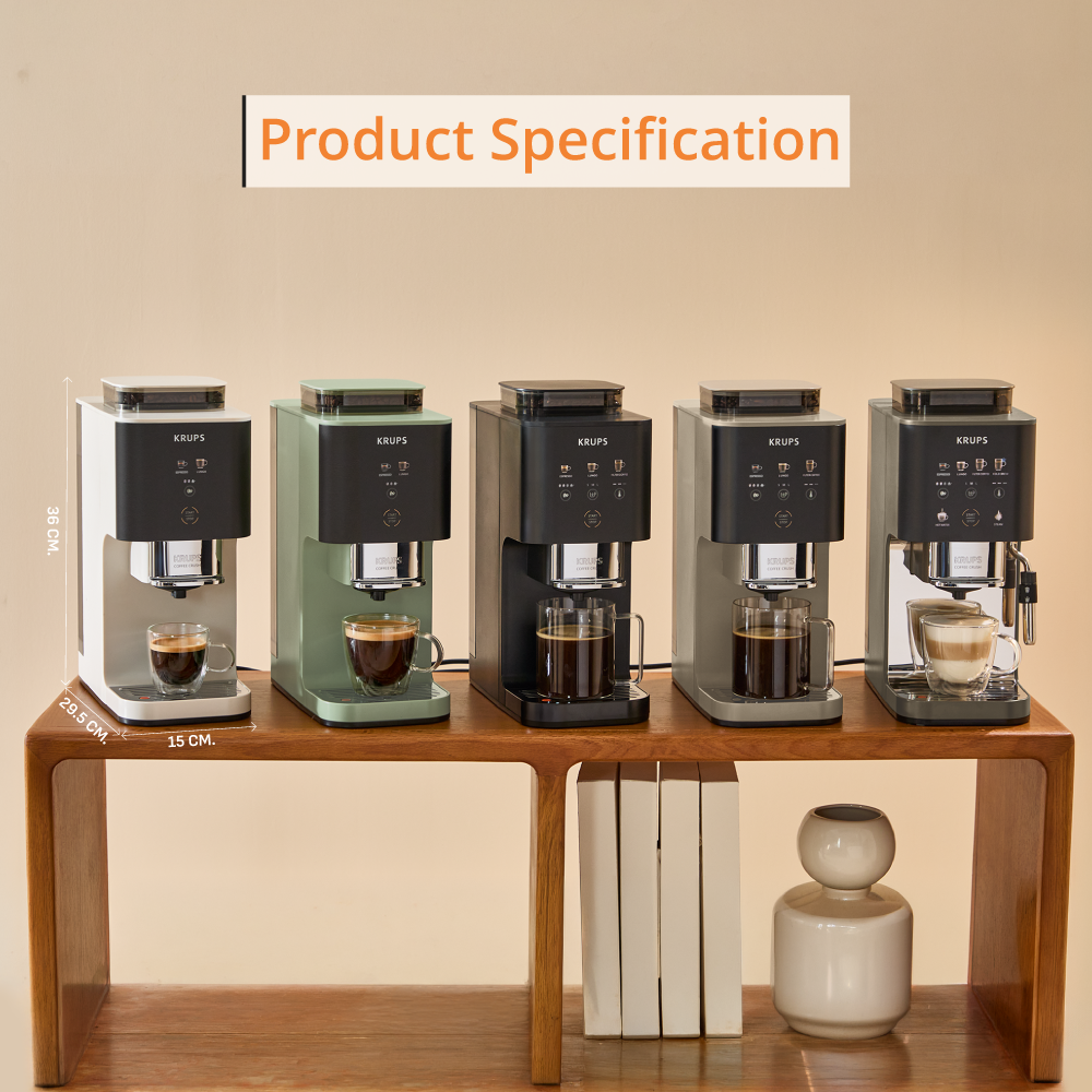 [New Launch] KRUPS Coffee Crush Experience | KRUPS Coffee Crush Extra ...