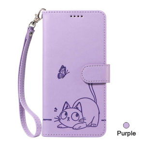 Stand Case For VIVO V60 Lite X200 FE S30 Pro mini Y400 Y31 2025 Y21D Y37 Y35 Y28S Y28 Y22 Y20 I Y18 E Y17 Y16 Y12S Y03 Y02S Protective Flip Leather Phone Casing Cover