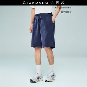 GIORDANO Men Shorts Elastic Waist Drawstring Shorts Casual Stylish Trendy Elegant Comfortable Fashion Classic 18106807