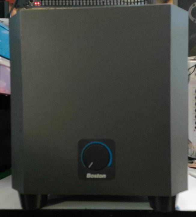 BOSTON PV500 ( SUBWOOFER) สินค้าตัวโชว์ขายตามสภาพ(ตามรูป) เสียงปกติทุก