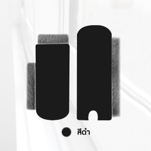 จัดส่งจากกรุงเทพ สำหรับบานเลื่อน แผ่นปิดช่องว่างหน้าต่าง กันจิ้งจก กันฝุ่นหน้าต่าง ราง UPVC (1 ชุดมี 2 ชิ้น ชิ้นบนและชิ้นล่าง)