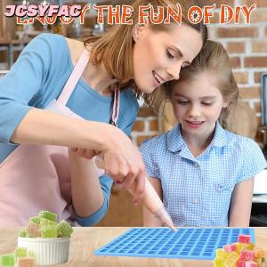 JCSYFAC 126 khoang vuông kẹo Khuôn Silicone khuôn cho Kẹo cứng sô cô la ganache