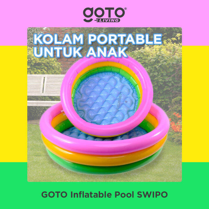 Goto Swipo Kolam Renang Mandi Bola Anak Jumbo Swimming Baby Pool ...