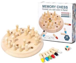 KTPH Wooden memory chess educational toys