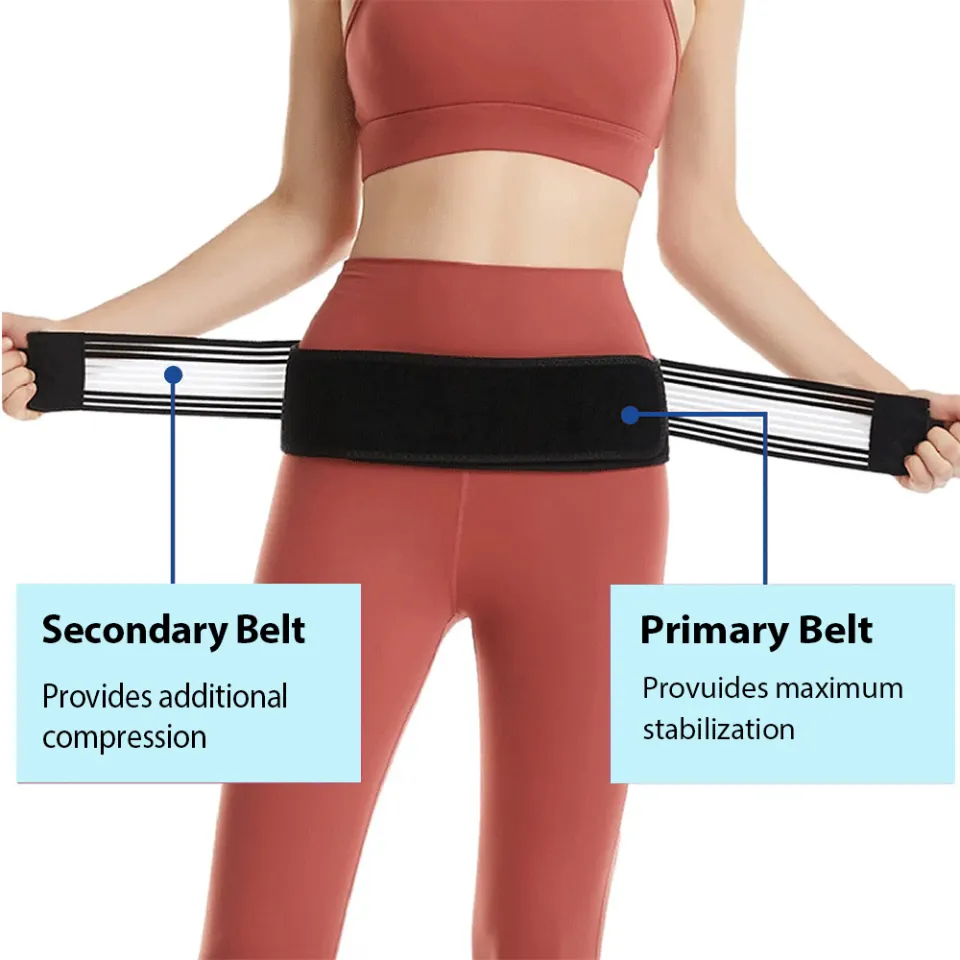 109cm/140cm Sacroiliac SI Joint Hip Belt - Lower Back Support Brace for Men  and Women - Hip Braces for Hip Pain - Pelvic Support Belt - Trochanter Belt