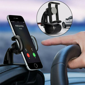 Car Phone Holder Rotating Dashboard Clip Mount Stand 360 Degree Rotation Hud Clip On Cradle