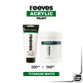 Reeves Fine Artist Acrylic Paint 200ml 500ml Cat Akrilik Satuan. 