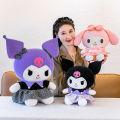 NIKO Big Size Kuromi Stuffed Toy 38cm Sanrio Cute Cartoon Plush Doll Toys For Kids Girls Gifts. 