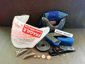 PAKET SPAREPART INK CX 22 SPORT INK CX22 SPORT. BUSA HELM INK CX22 + KACA HELM INK CX 22 + BAUT & MUR HELM + LIS KARET + AIRVENT + TALI HELM PLUS PAKU BELAH & RING. PAKET INK CX22