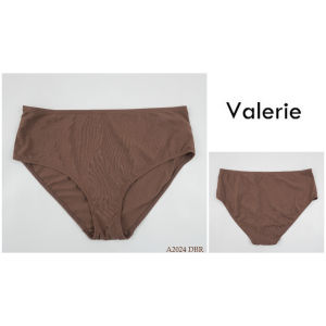 Celana Dalam Wanita Panty Cotton VALERIE Model Maxi JUMBO/BIG SIZE Polos Pakaian Dalam / Underwear A2024