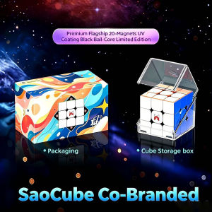 [SaoCube] QiYi X-Man Tornado V3M Premium 3x3 Magnetic Magic Cube Qiyi SaoCube Tornado V3  Puzzle Toy2026