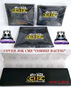 KULIT JOK BORDIR 85CM X 50CM  SARUNG JOK MOTOR IMPORT CMZ COMBIZ RACING