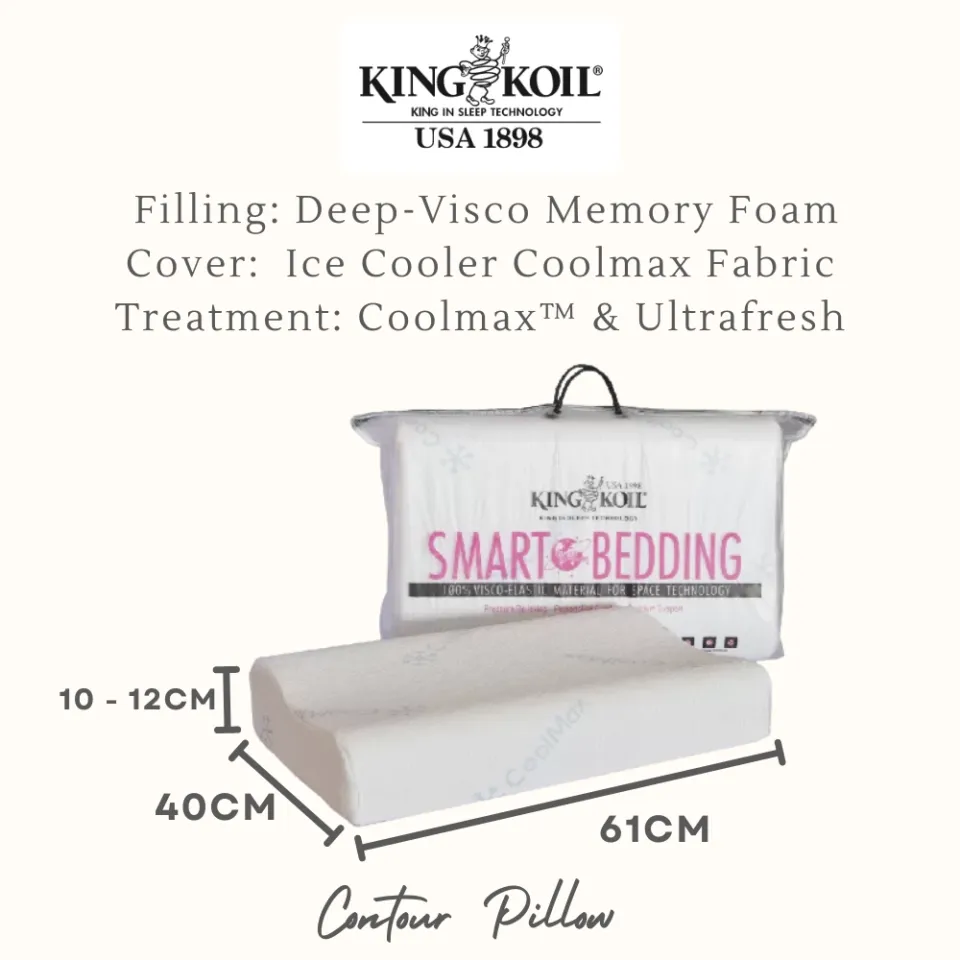 King koil 2024 coolmax pillow