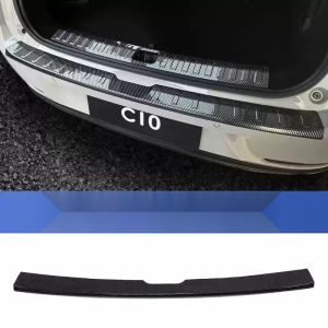 Leapmotor c10 Carbon Fiber Welcome Pedal Door Sill Scuff Plate Guards Protector Coverframe decorative stickers interior modification abs accessorie Interior Accessories Exterior Accessories Protection Cover Premium Quality Garnish Cover Sport Design Luxur