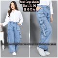 CELANA KULOT JEANS LOVE WANITA L XL XXL. 