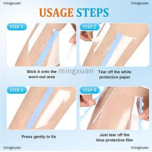 [COD] mingxuan 10PCS The Patch For Legs Invisible Thigh Anti-Chafe Patches Transparent Sweatproof Skin Protection Patch Durable Sports Use Patches For Men And Women