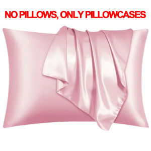 【1-3 Days Delivery】Silk Pillow Case Premium Plain Super Soft Satin PillowCase Hypoallergenic Solid Cool Feel Pillowcase