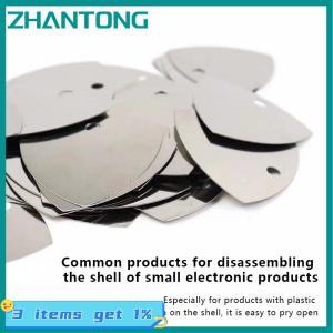 ZHANTONG 10ชิ้นแผ่นสแตนเลสยืดหยุ่นสูงบางพิเศษถอดชิ้นส่วนชะแลงบาร์งัดมือจอ LCD