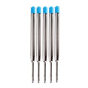 CUFEI Press Tyle Ballpoint Pen Business Metal Fountain Pen Creative with Blue/Black Ink Refill Neutral Pen Students Gift