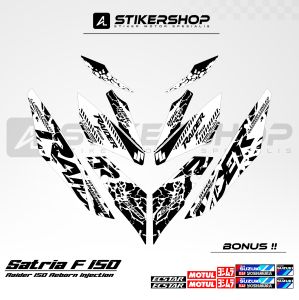 STIKER STRIPING SATRIA F 150 INJEKSI GRAFIS VARIASI 007