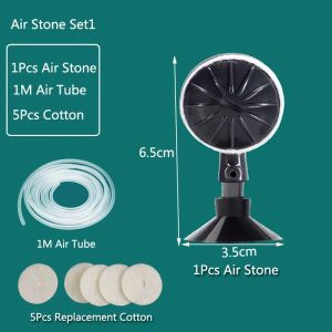 2 cái nhựa đá tạo khí bể thủy sinh bể bể cá bơm aerator sục khí thủy canh oxy không khí đá phụ kiện với núm hút cao su s đá tạo khí bể thủy sinh cá cho xe tăng cho nano bong bóng không khí đĩa với núm hút cao su yên tĩnh cao oxy hòa tan khuếch tán nhỏ bon