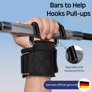 💥Iron Lifting Tool💥Wrist Guard Power Hook Grip Hook Trainer Fitness Wrist Guard Hook Glove Assistant Mens Hanging Horizontal Bar to Prevent Hands from Falling off