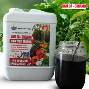 5Lit ĐẠM CÁ ORGANIC Siêu Dưỡng Cây Xanh Lá Nuôi Trái To Kích Ra Rễ Phục Hồi Sau Thu Hoạch