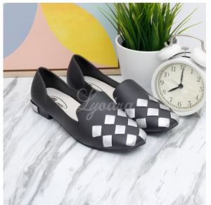 Terlaris Sepatu Cantik Yodra Nylah Flat Jelly Shoes Import YDR217 Real Pict/Import Premium Quality/Kado Unik