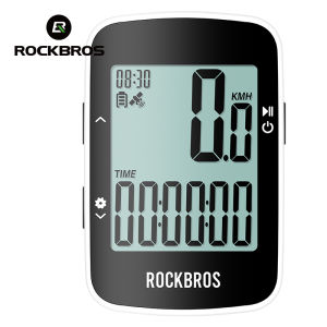 ROCKBROS xe đạp GPS máy tính không dây đồng hồ bấm giờ IPX7 đạp xe không thấm nước Đồng Hồ Đo Tốc Độ Phụ Kiện Xe Đạp