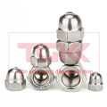 Đai ốc mũ inox 201 (M3-M20). 