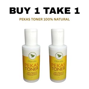 BUY 1 TAKE 1 FREE Pekas Toner 100% Natural and Organic Melasma Exfoliating Toner 60ml Radiant Skin Repair