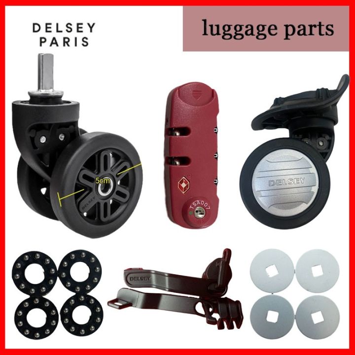 Delsey trolley 2025 wheel replacement