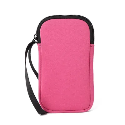 Zipper Bag Universal Cell Phone Carrier Waterproof Phone Pouch Crossbody & Armband Holder RFID Blocking Cable Storage Case for Men & Women