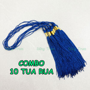 COMBO 10 Dây tua rua mũ cử nhân tua rua dài trang trí phụ kiện