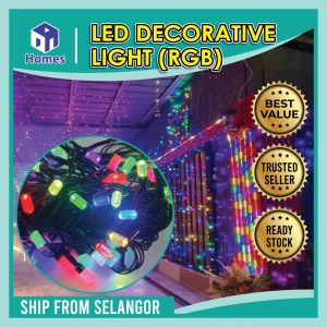 🔥RAYA SPECIAL🔥 LED String Lighting LAMPU EXTENDABLE COLORFUL CRISTAL LIGHT FULL COPPER LAMPU HIASAN LAMPU RAYA