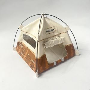 METALIX Simulated Camping Tent Model Mini 1:12 Scale Miniature Doll Tent Toy Model Oxford Cloth Dollhouse Miniature Dollhouse Ornament