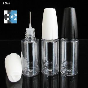 Botol tetes jarum 10ml kosong tutup antibocor - tutup hitam