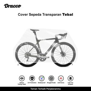 DRACCO Sarung Sepeda Gunung Roadbike MTB Universal Waterproof Tebal Premium Bike Cover Dracco