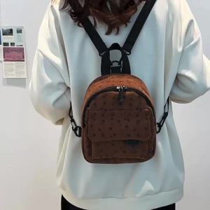 CorduroyBackpack 2026 New Large Capacity Student Fashion Simple Personality Travel Small Backpack Wholesale