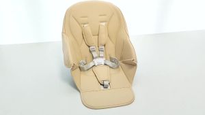 Seat Cushion For Peg Perego Siesta Aag Prima Pappa Zero 3 High Chair Baby Stroller PU Leather Safety Belt Shoulder Crotch PAD