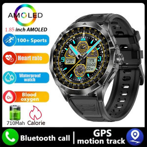 Smart Watch V69 1.85 Inch HD Bluetooth Call Men Sports Fitness Tracker Heart Monitor 710mAh Watch