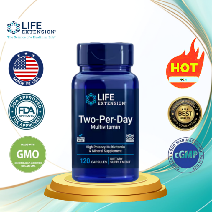 Life Extension with efficient multivitamin and mineral supplements ...