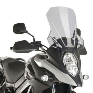 Motorcycle Front Windscreen Windshield Screen Shield Wind Deflector with Mounting Holder Bracket For SUZUKI V-Strom 650 DL650 VStrom DL 650 XT ADV 2017 2018 2019 2020 2021 2022 2023 2024