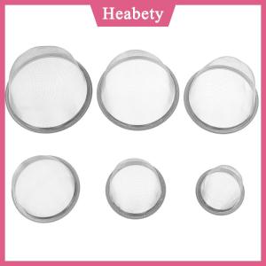 Heabety Dụng cụ lọc trà bằng lưới thép không gỉ tái sử dụng lọc lá trà và gia vị trong ấm trà