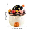 EDDY SONG Magic House Shape Stainless Steel Fruit Fork Set Anti-scald Ceramic Salad Fork Creative Rustproof Dessert Cake Fork Home Decor. 